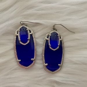 Kendra Scott Elle Earrings (Blue)